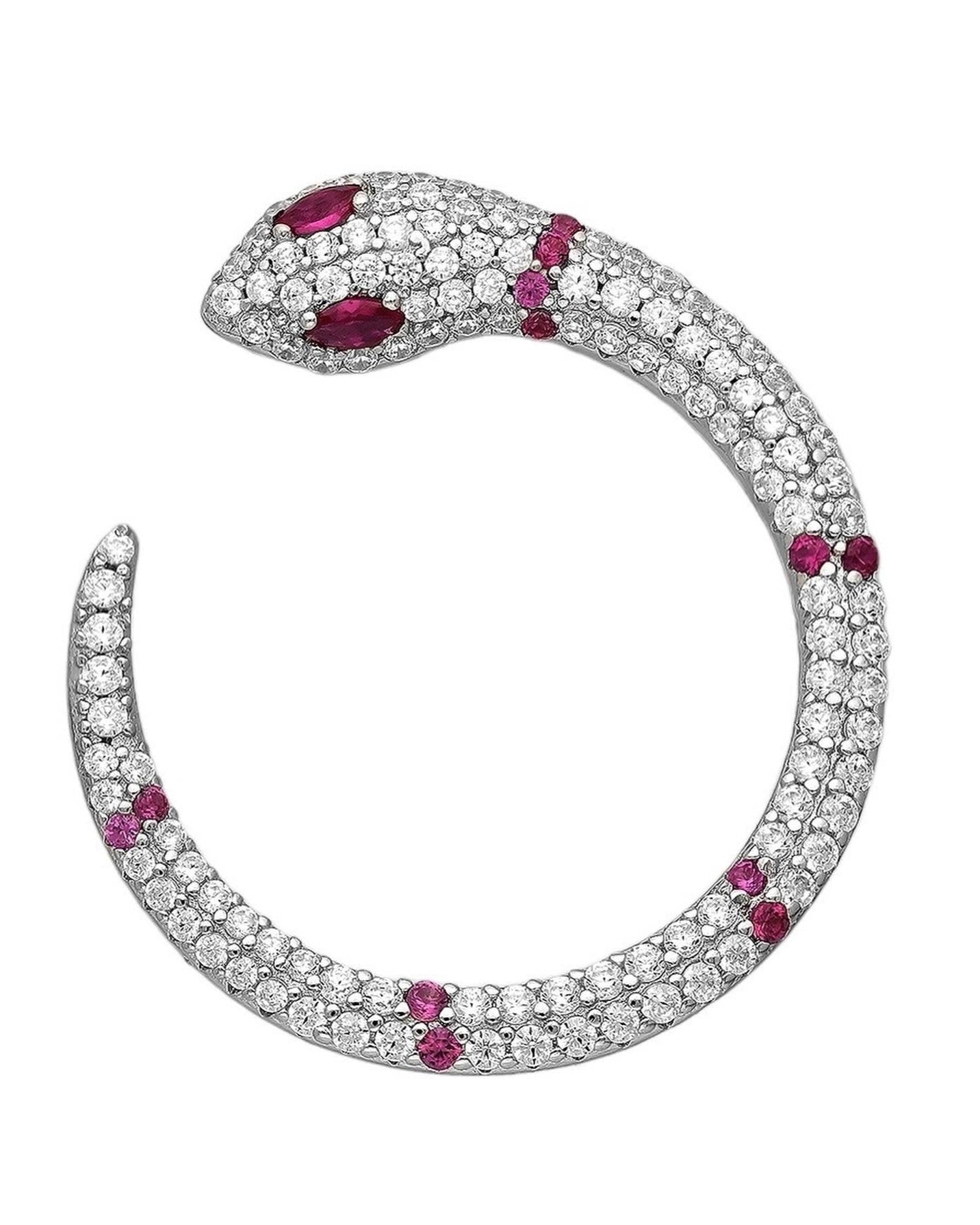 DIAMOND SNAKE EARRINGS