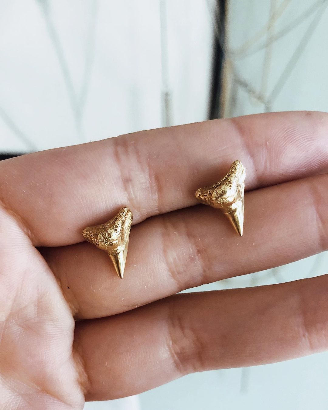 Shark Studs Hoops