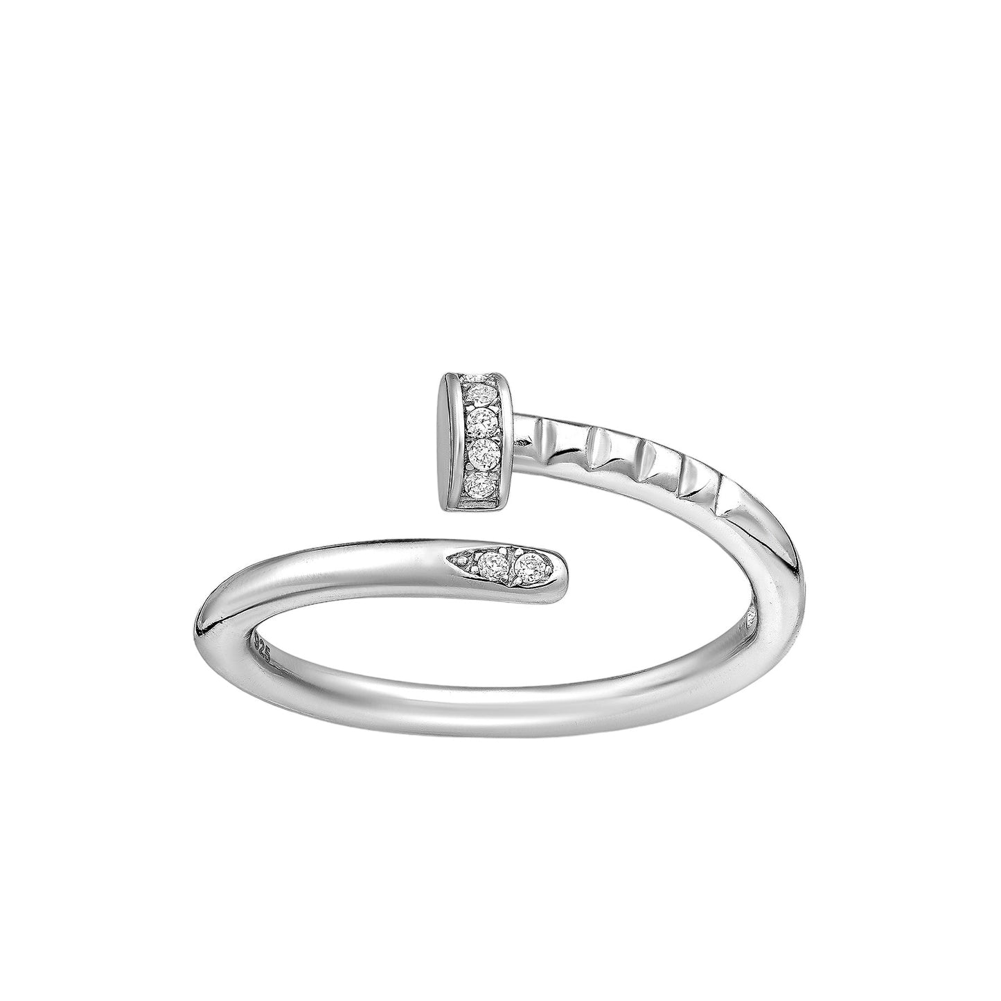 Diamonds Nail Ring
