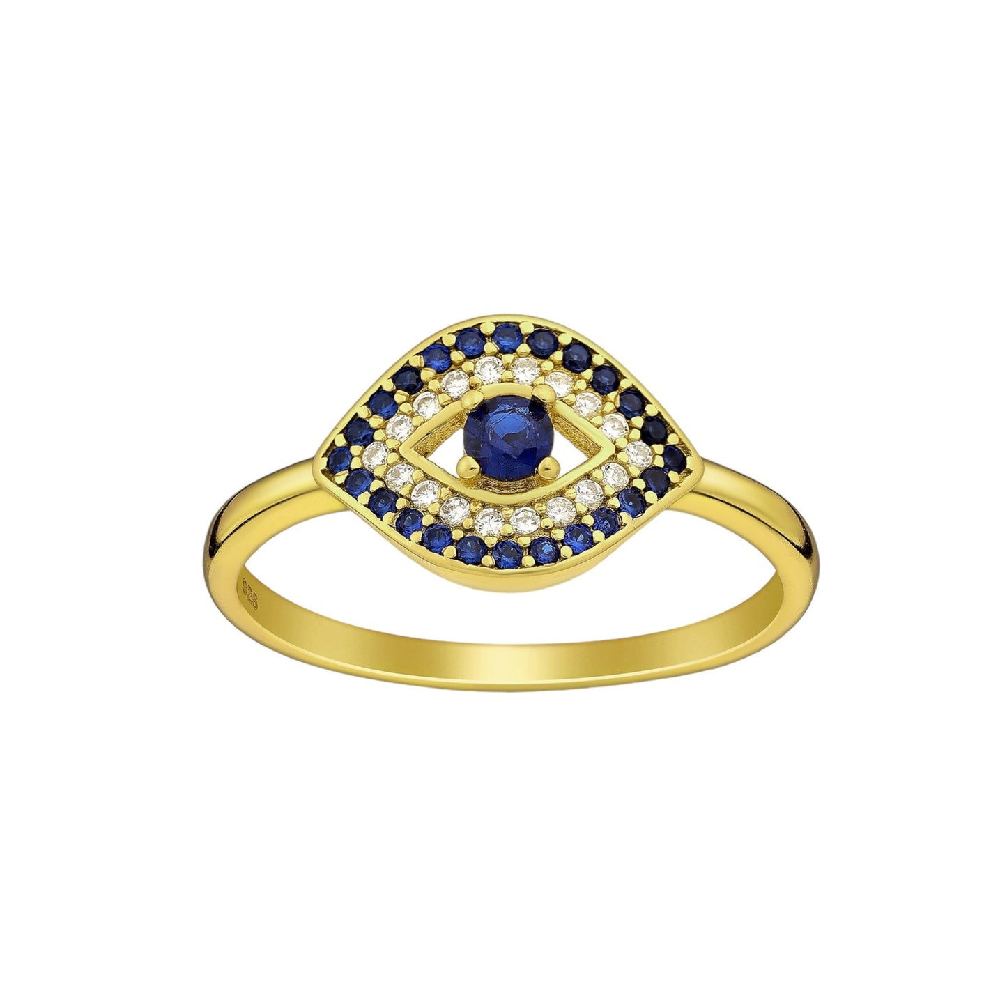 Evil eye ring