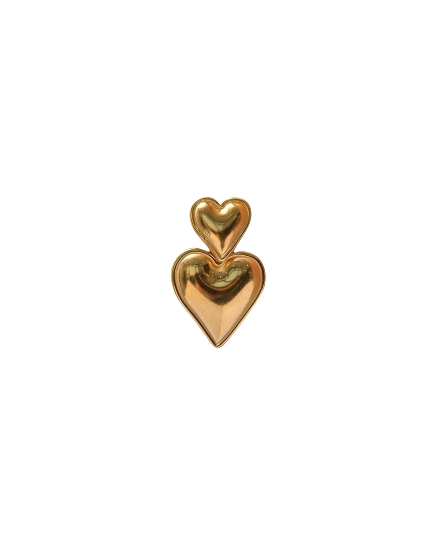 Double Heart Earrings