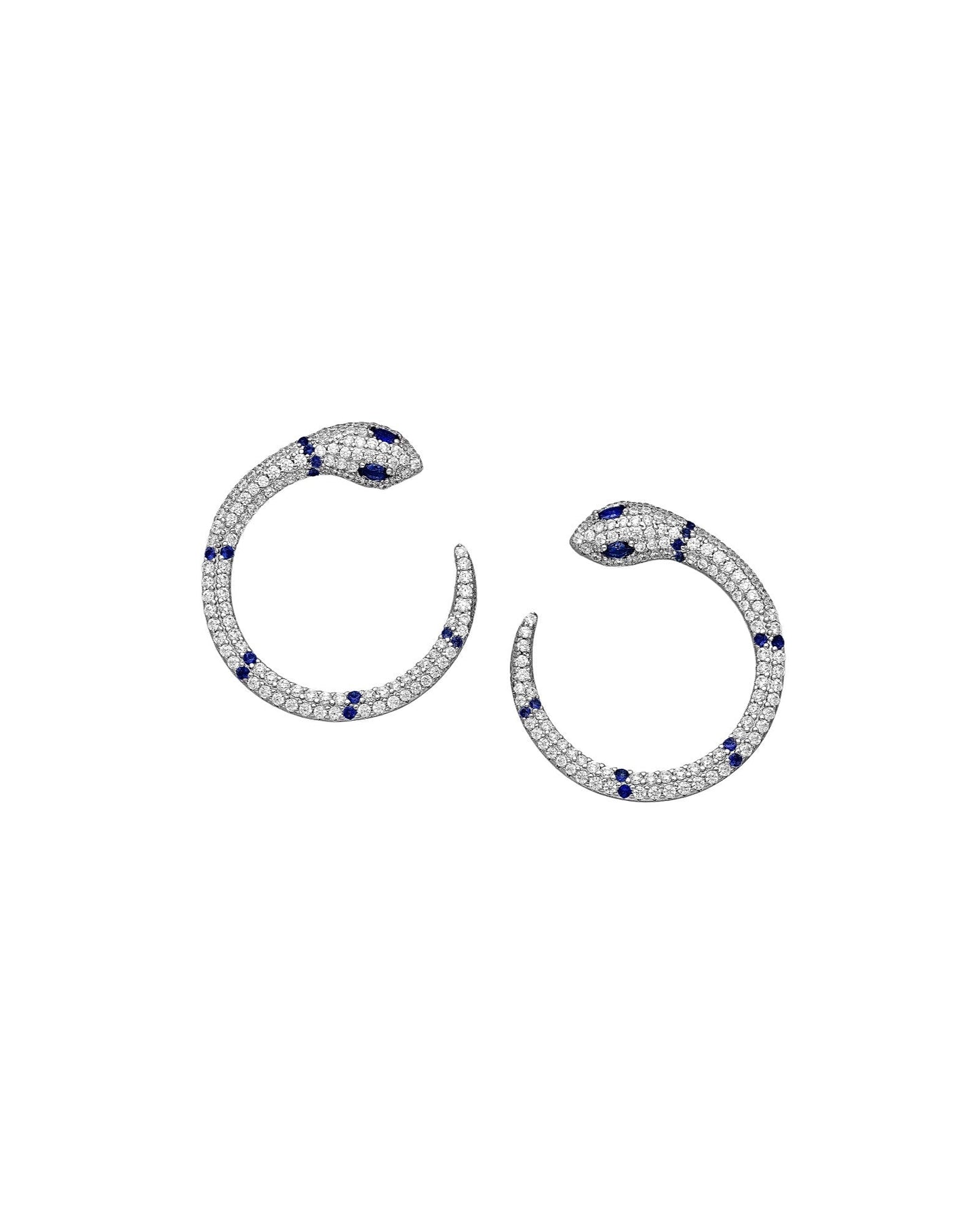 DIAMOND SNAKE EARRINGS