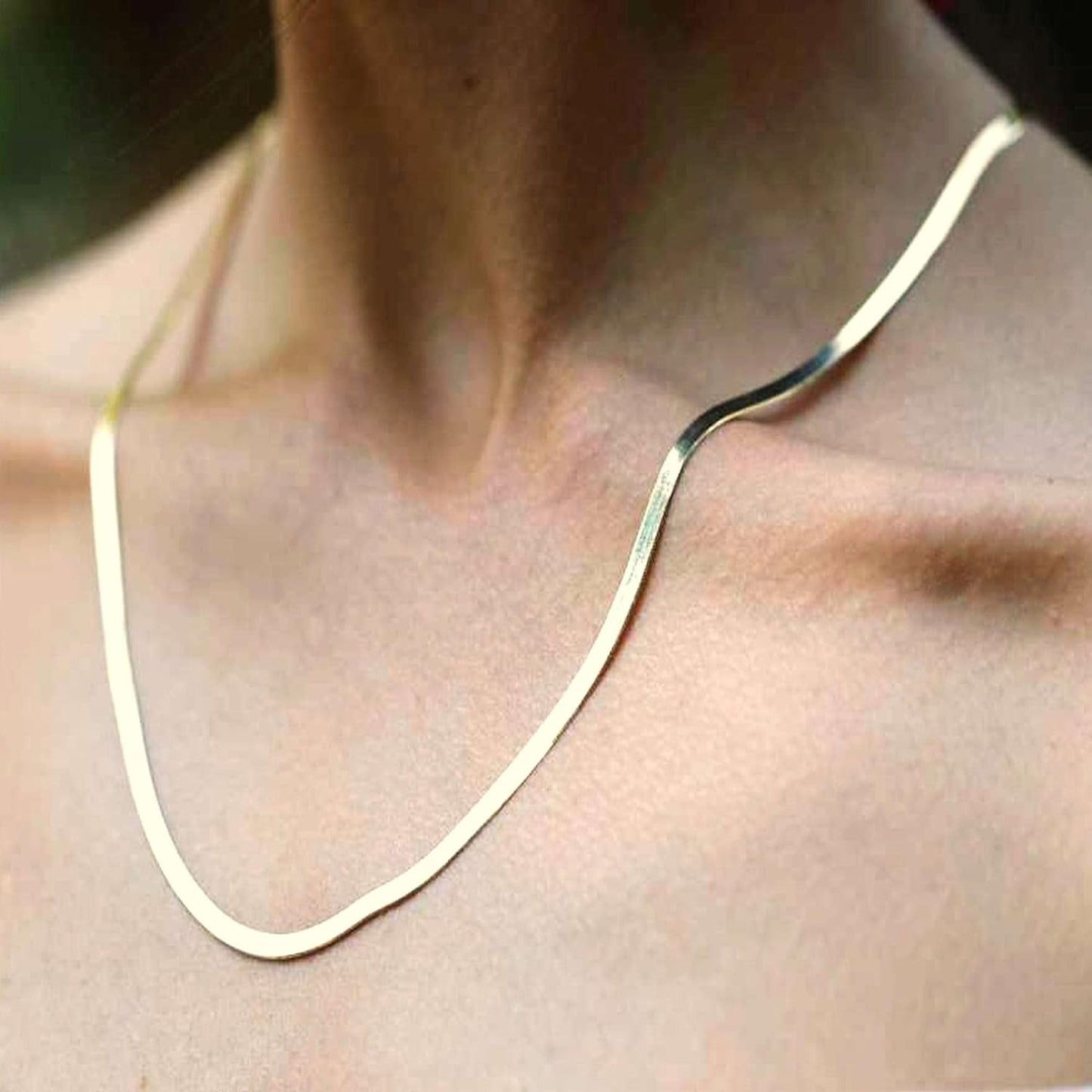 Flat Chain Necklace