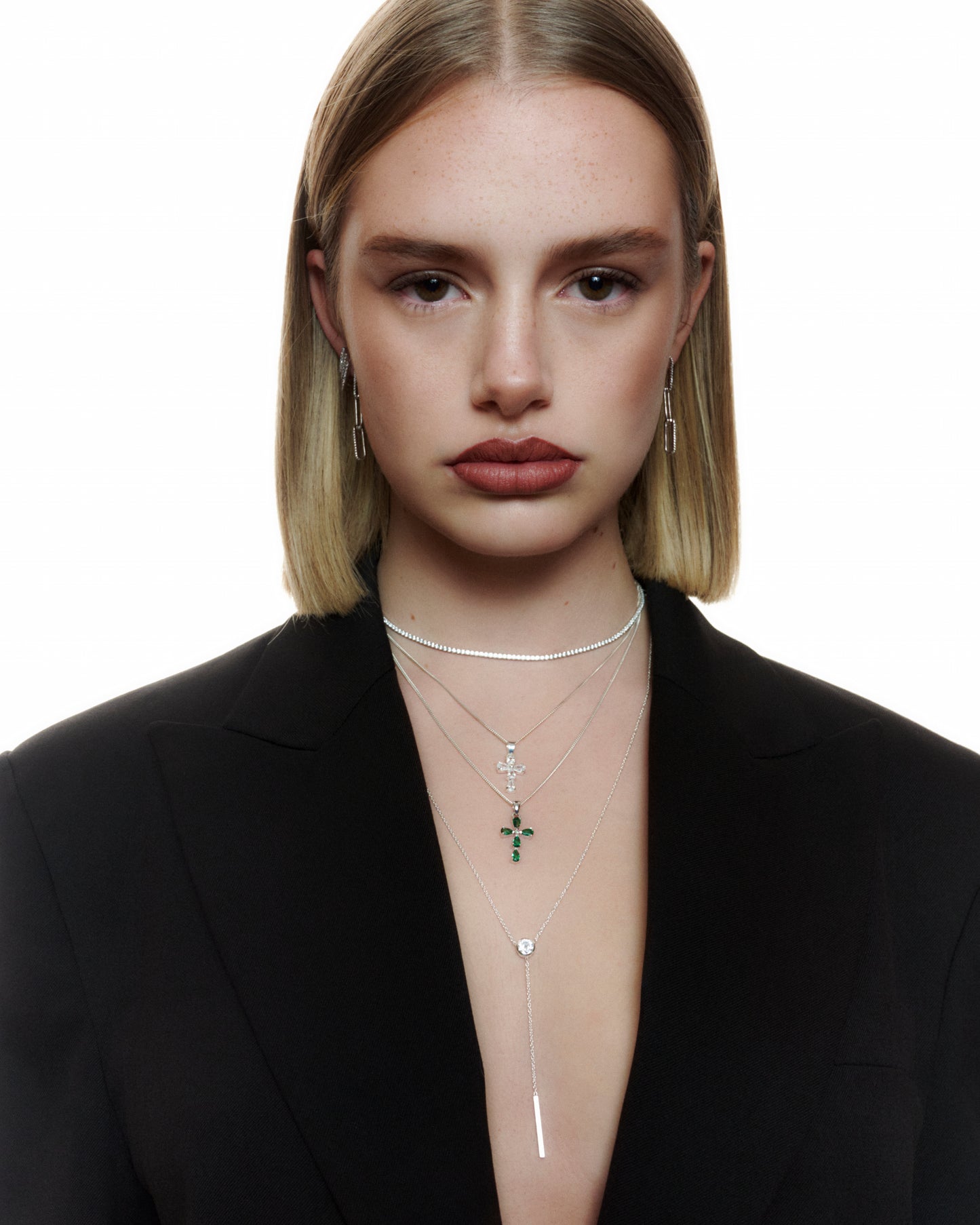 DIAMOND FAITH NECKLACE