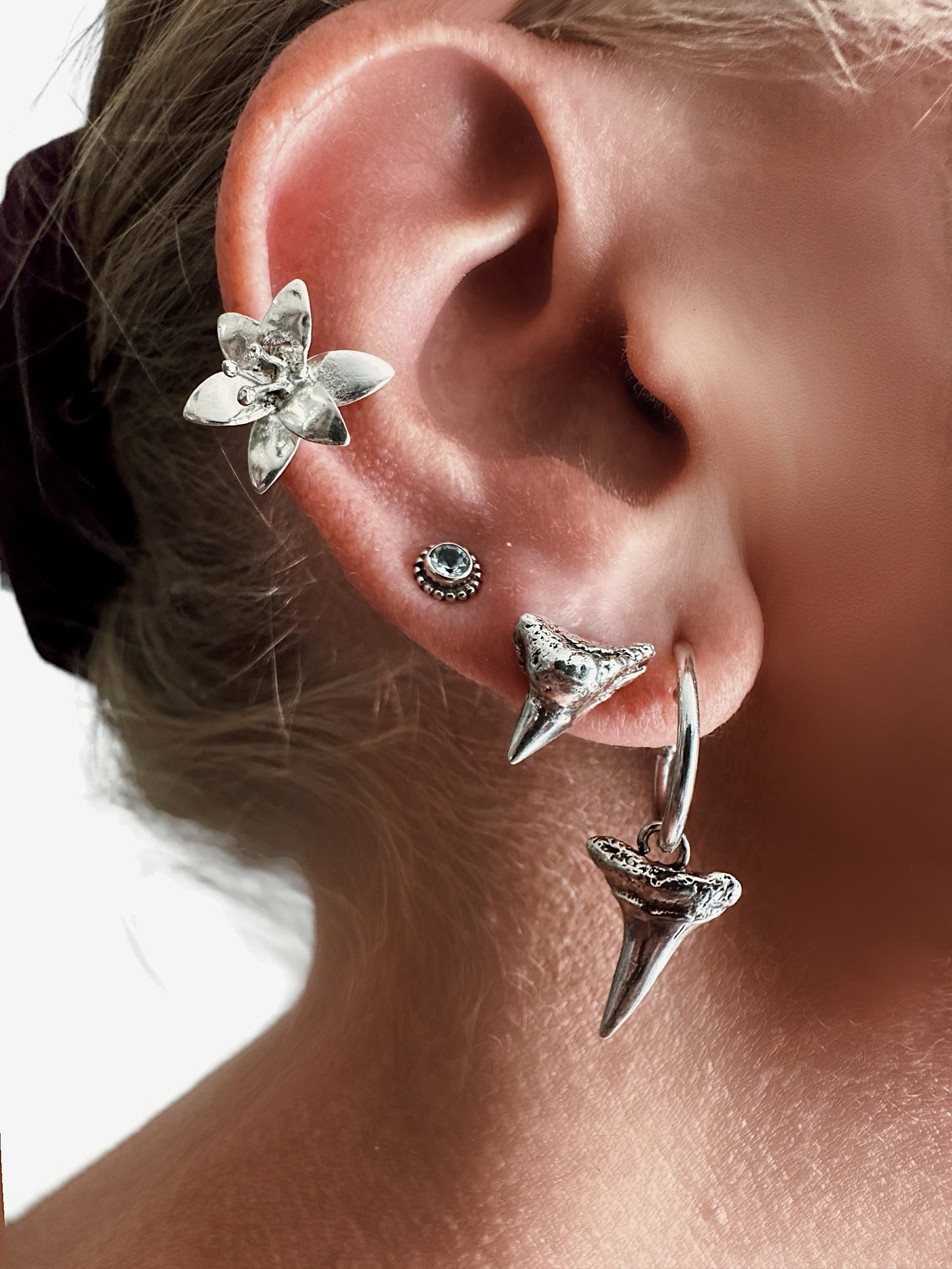 Killer Shark Tooth Hoops