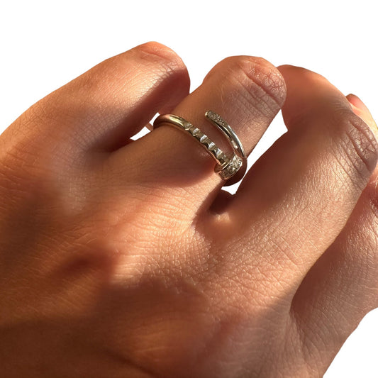 Diamonds Nail Ring