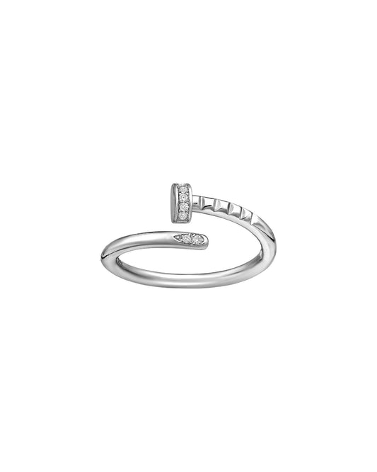 DIAMOND NAIL RING