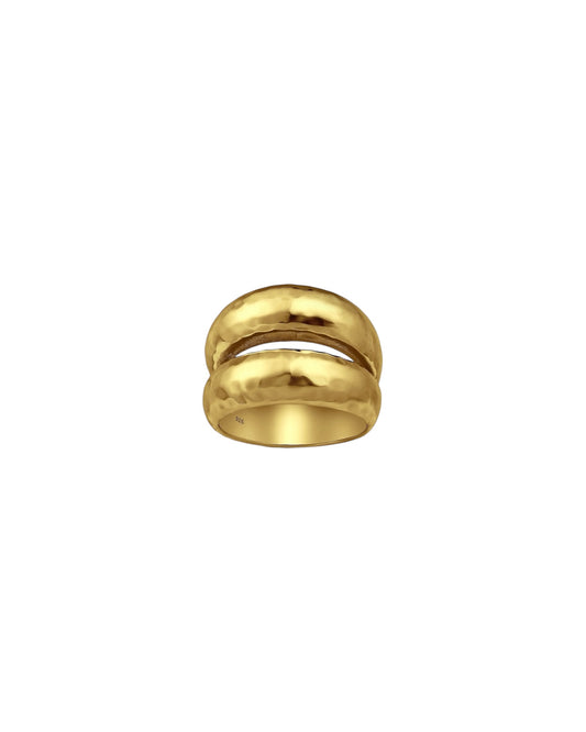 HAMMERED RING